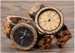 wooden watch